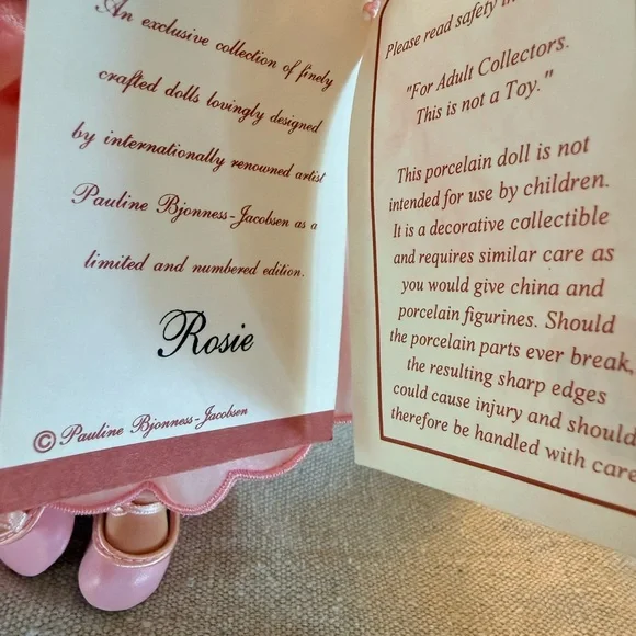 Limited Edition Pink Doll - Picture 3 of 11